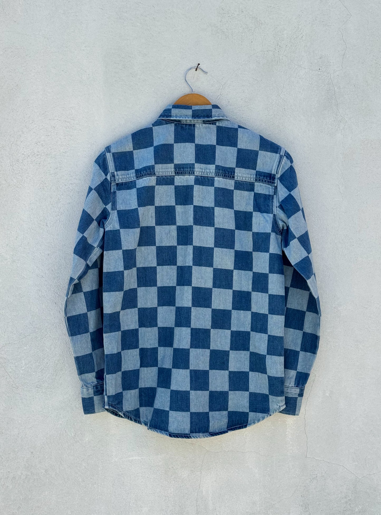Stella McCartney Checkered Denim Shirt/Shacket