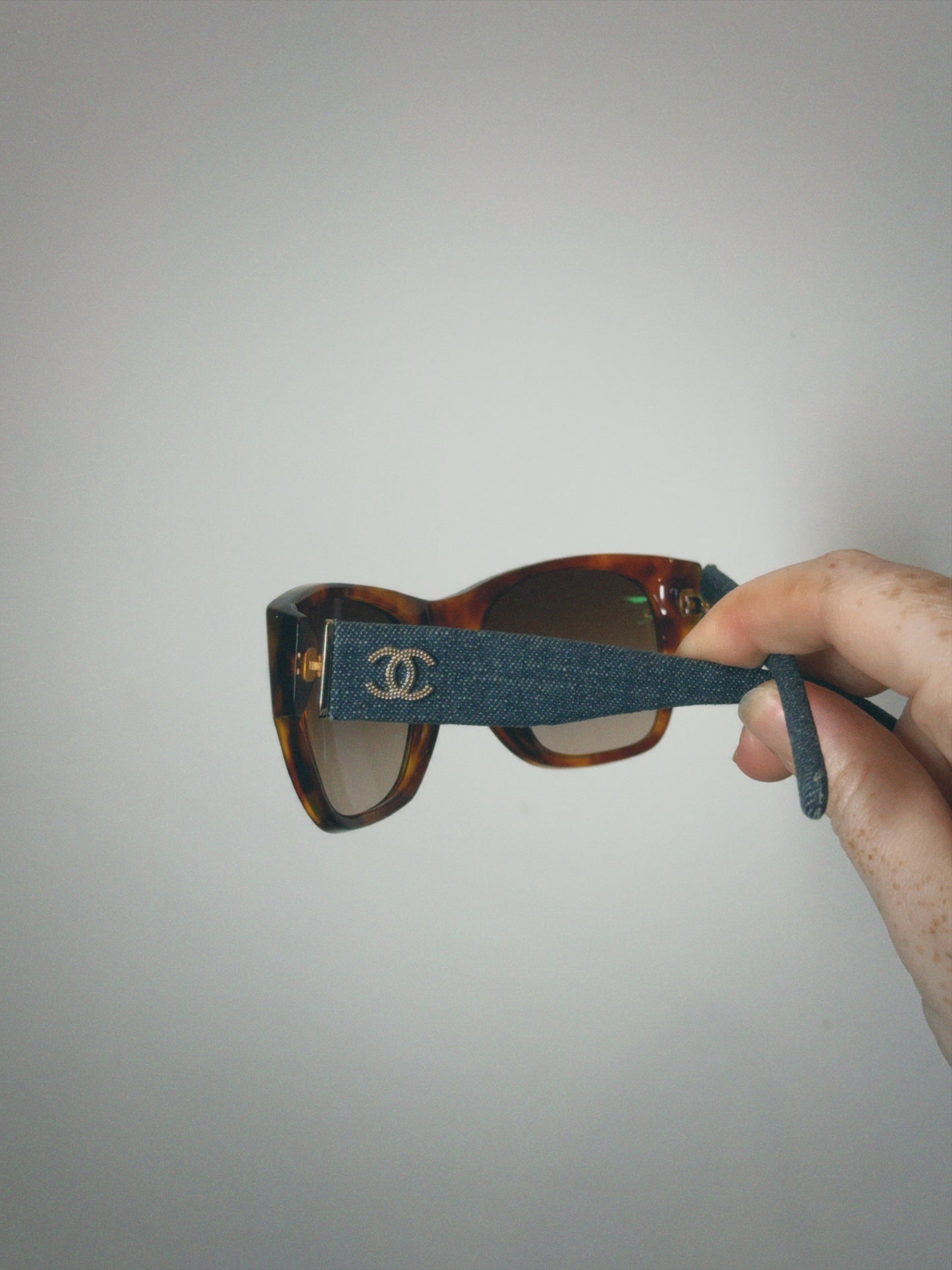 Chanel Denim Sunglasses