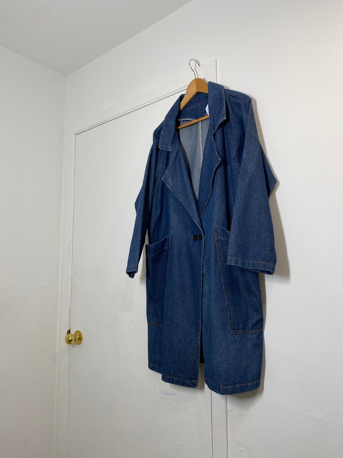 Denim Trench