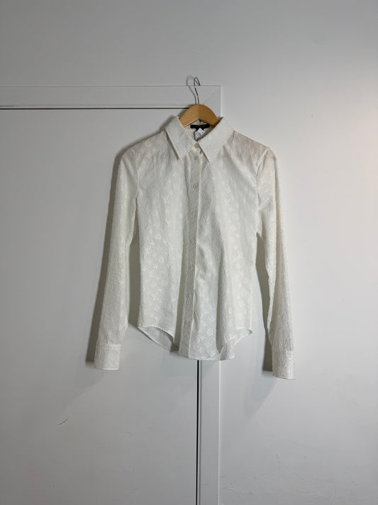 Louis Vuitton White 100% Cotton Top