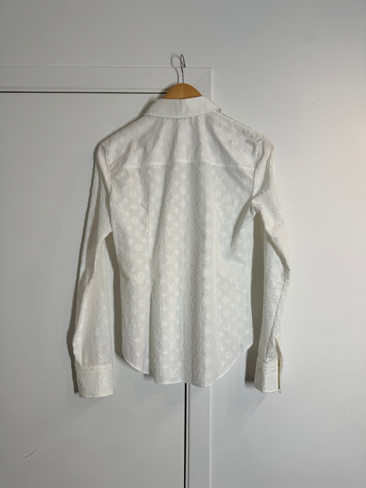 Louis Vuitton White 100% Cotton Top