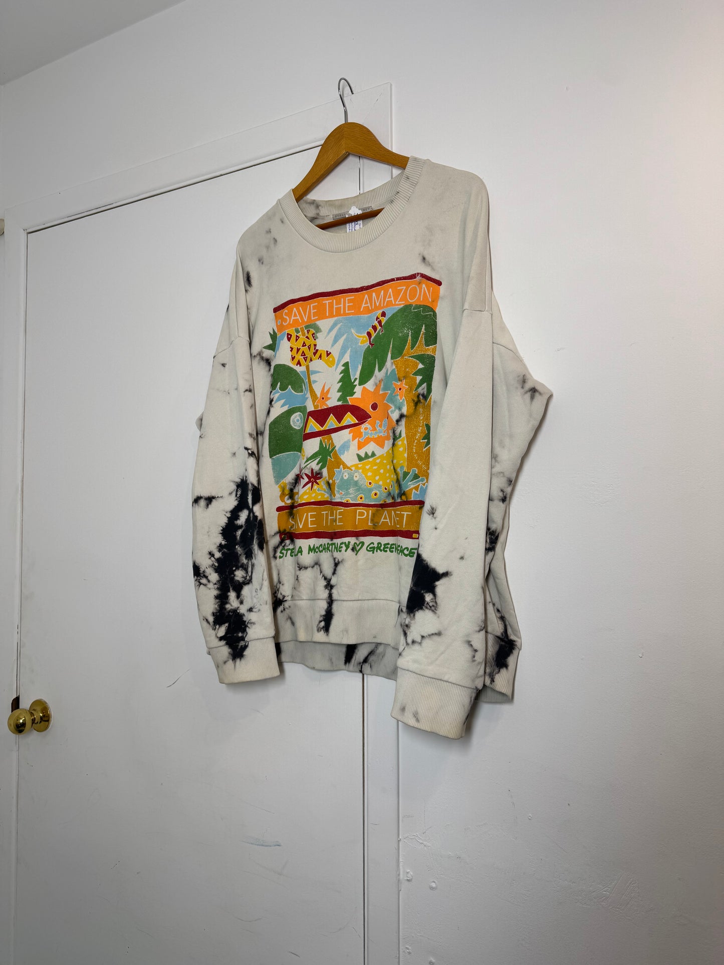 Stella McCartney "Save The Amazon Save The Planet" Sweatshirt