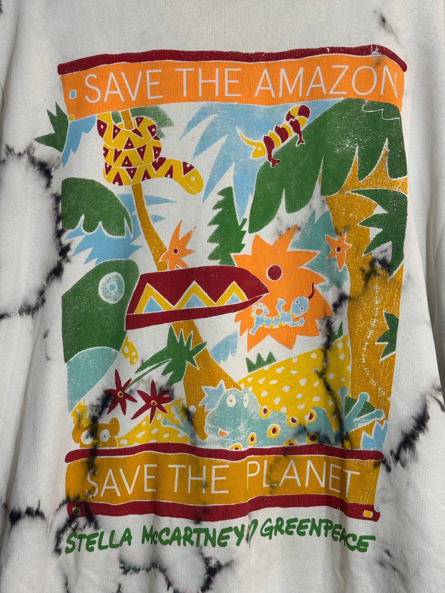 Stella McCartney "Save The Amazon Save The Planet" Sweatshirt