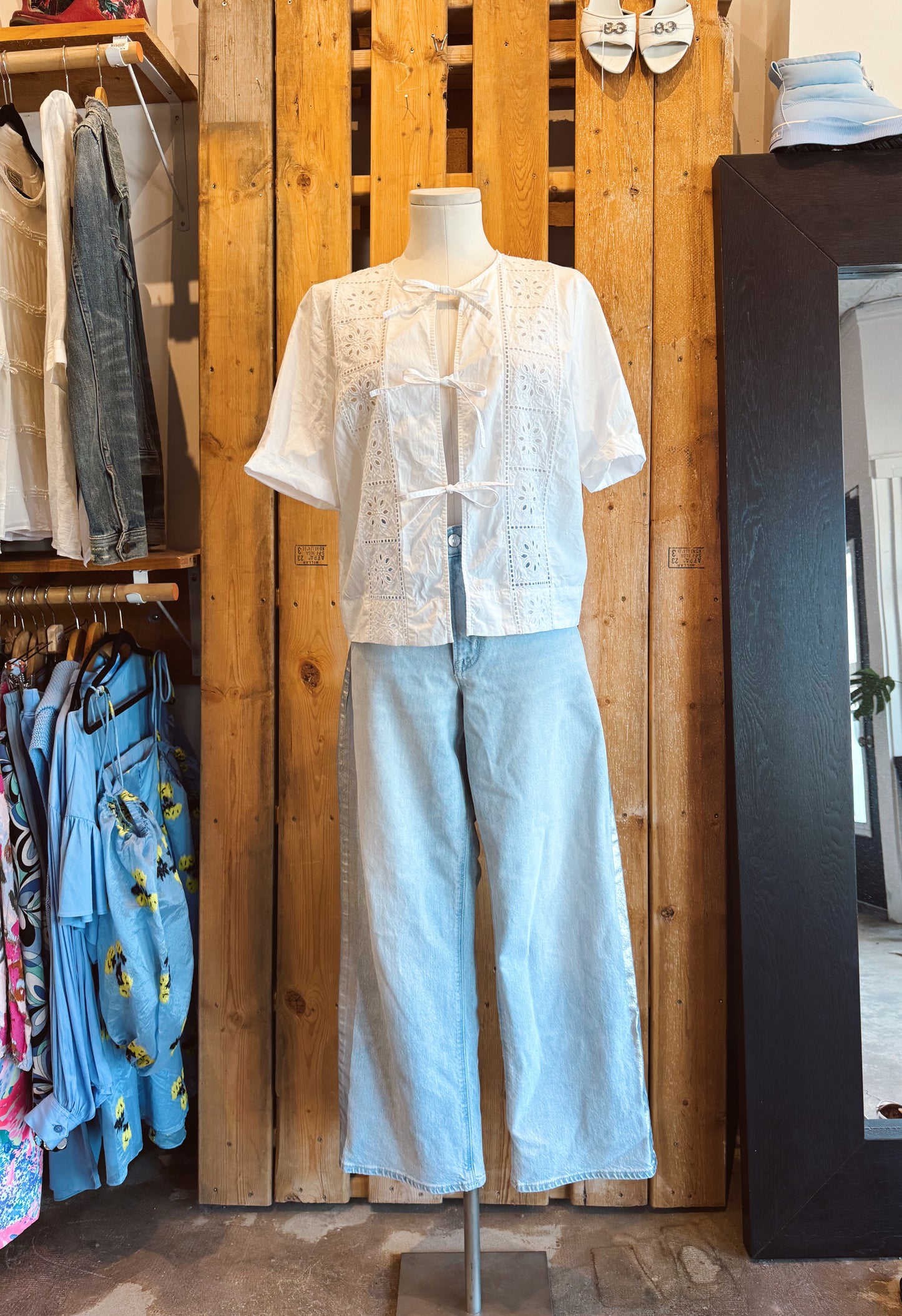 Tie Front Blouse