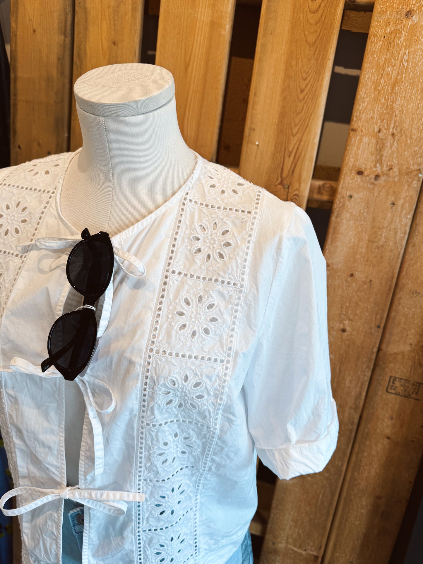 Tie Front Blouse